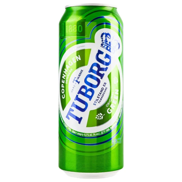 Tuborg Green Light 4.6% 0.5L Can