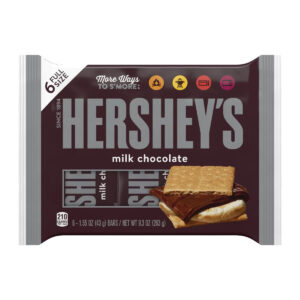 HERSHEY'S, Milk Chocolate Candy, Individually Wrapped, Gluten Free, 1.55 oz,